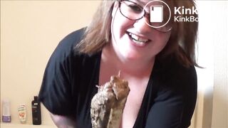 BBW panty poop and smear