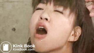 japanese girl eat shit