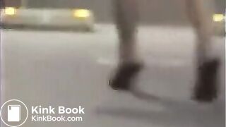 Asian shit in public street