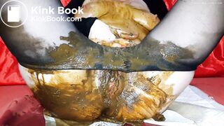 Black Pantyhose & Shitty Asshole Fucked