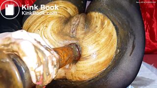 Black Pantyhose & Shitty Asshole Fucked