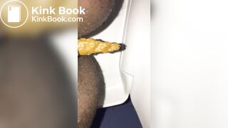 Ebony Babe Creamy Shit for Me