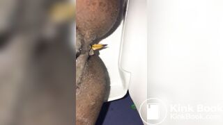 Ebony Babe Creamy Shit for Me