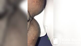 Ebony Babe Creamy Shit for Me