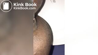 Ebony Babe Creamy Shit for Me