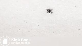 Black girl poops in public toilet - video 3