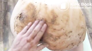 Very messy scat sex