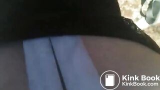 Outdoor Amateur Shitty anal