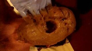 MI AMIGA TATY, BRUTAL SCAT FEMDOM, USÁNDOME DE ESCLAVO / BRUTAL FEMDOM