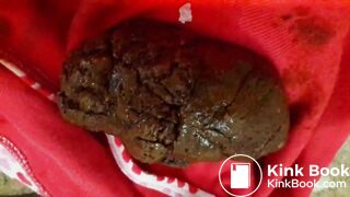 sexy blonde shits and pisses