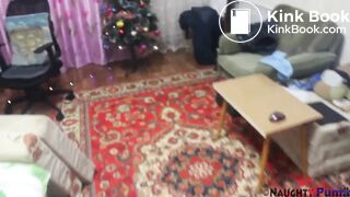 sexy Ukrainian girl crapping and pissing