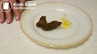 I eat shit with bread