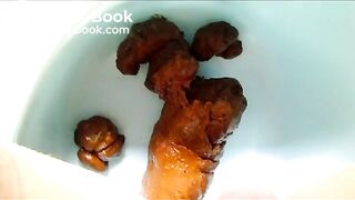 Polish girl pooping into potty 7