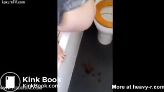 sexy teen girl shits for many times