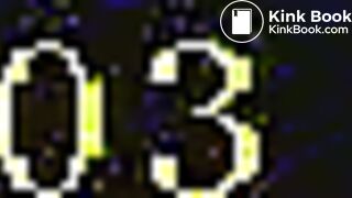 A girl is taking shit in weird position