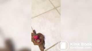 ebony pooping - video 6