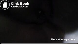 Ebony bbw shits n pisses in a plastic bag