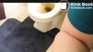 Talk dirty while pooping