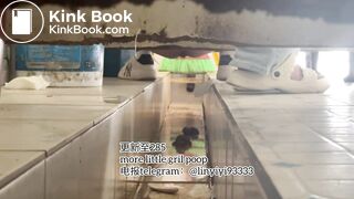 High-quality girls pooping in the toilet 5