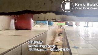 High-quality girls pooping in the toilet 6