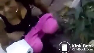 Girl pooping public - video 2