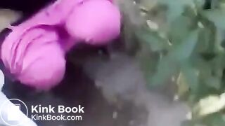 Girl pooping public - video 2