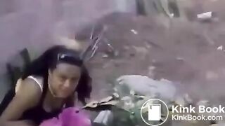 Girl pooping public - video 2