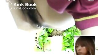 Girls high school student's defecation 4