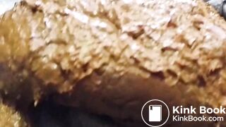 girl poops in tights