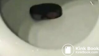 Sexy young girl on potty shitting