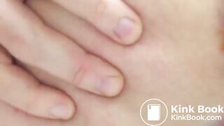 Pushes out a shitty buttplug