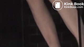 Young girl pooping on the floor - video 5