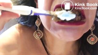 Brushing Teeth With Shit