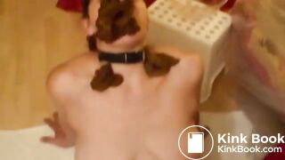 Eating shit with piss