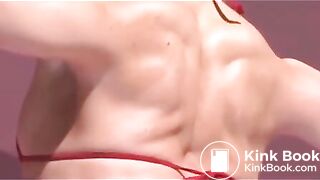 Japan Bodybuilder Girl Shitting