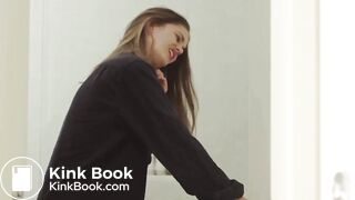 Sexy teen toilet pooping and farting scene