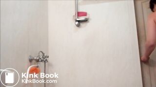 inga's pumped belly and fountains from the ass