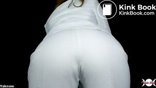 Sexy redhead secretary explosive farting