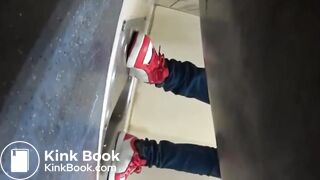 cute chinese girl shitting