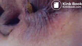 Filthy scat playing granny 2