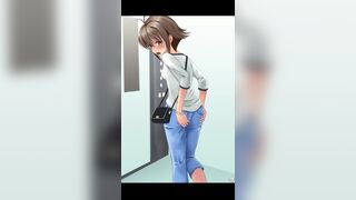 pooping girl game 3-2