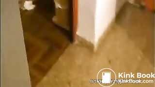 Girl shit in hallway accident