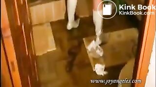 Girl shit in hallway accident