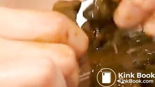 Japanese girl scat eating - video 2