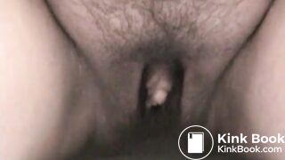 between the legs poop