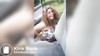 MILF Poops on Street