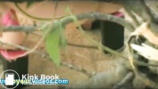 Female beach pooping