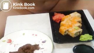 sexy Russian with a mask pooping - video 5