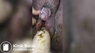 Huge Clit Shitslut DP, Fistfuck