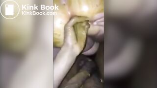 Guy fuck messy shitty ass